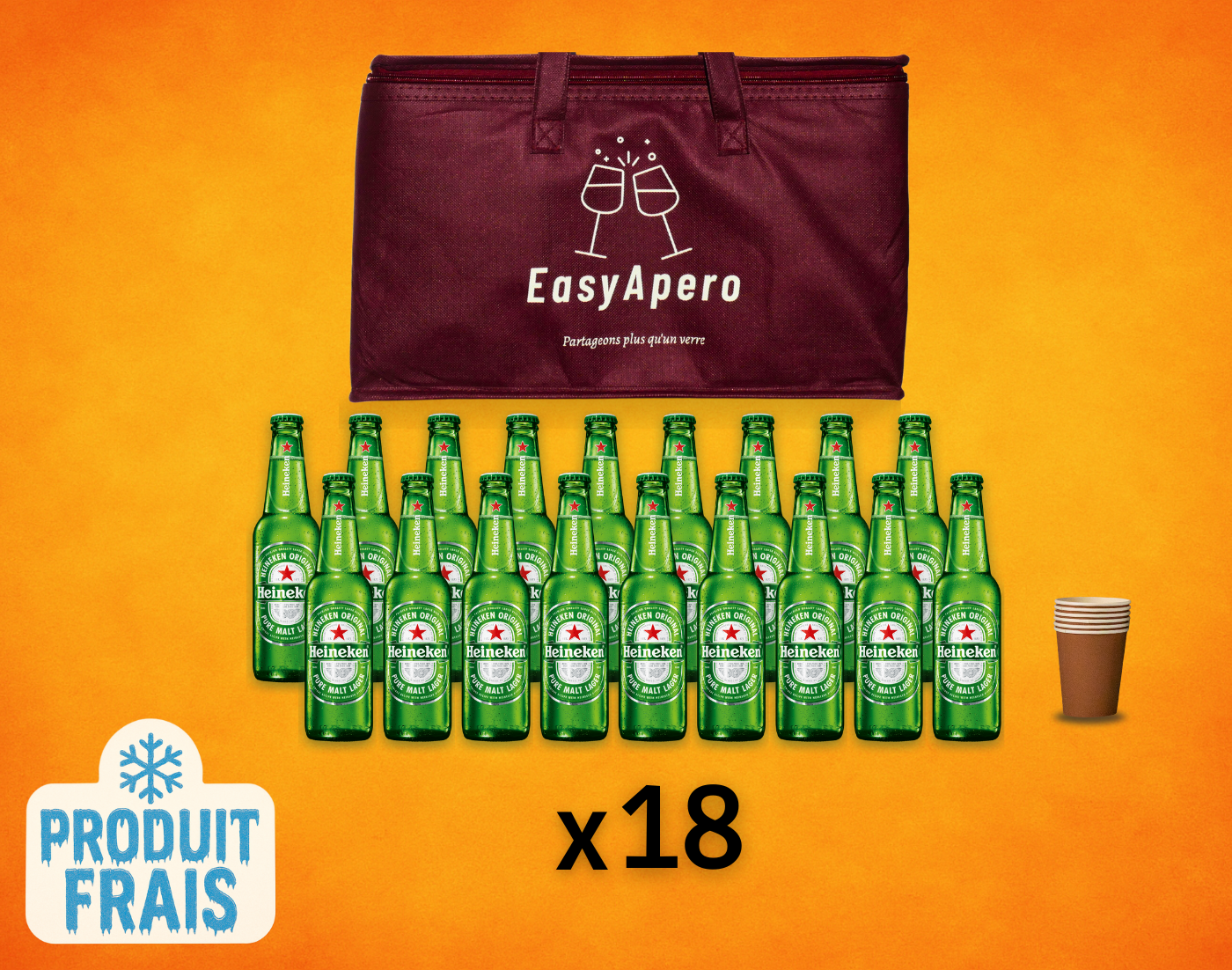 100% boissons - Heineken