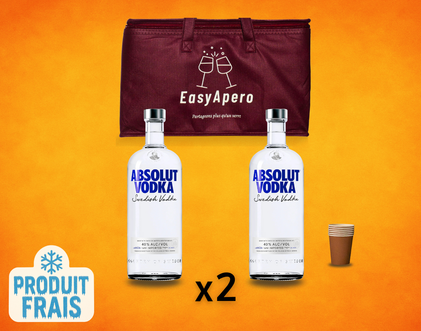100% boissons - Vodka